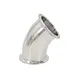 Overall view of Sangyie Technology's ASME BPE Hygienic Clamp Joint: 45-deg Elbow DT-4.1.1-6 DT-17
